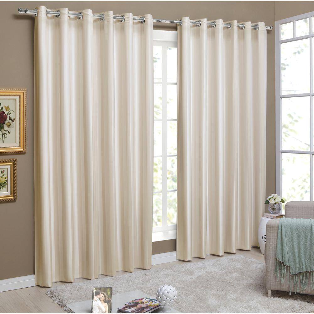 Cortina De Sala Quarto 3,00x2,50 Hannover Jacquard-Sultan