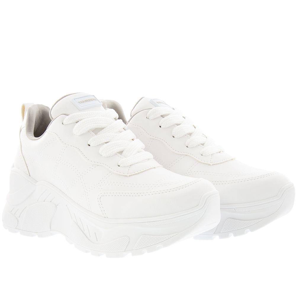 Tênis Via Marte Chunky Detalhe Pespontos Branco | Extra