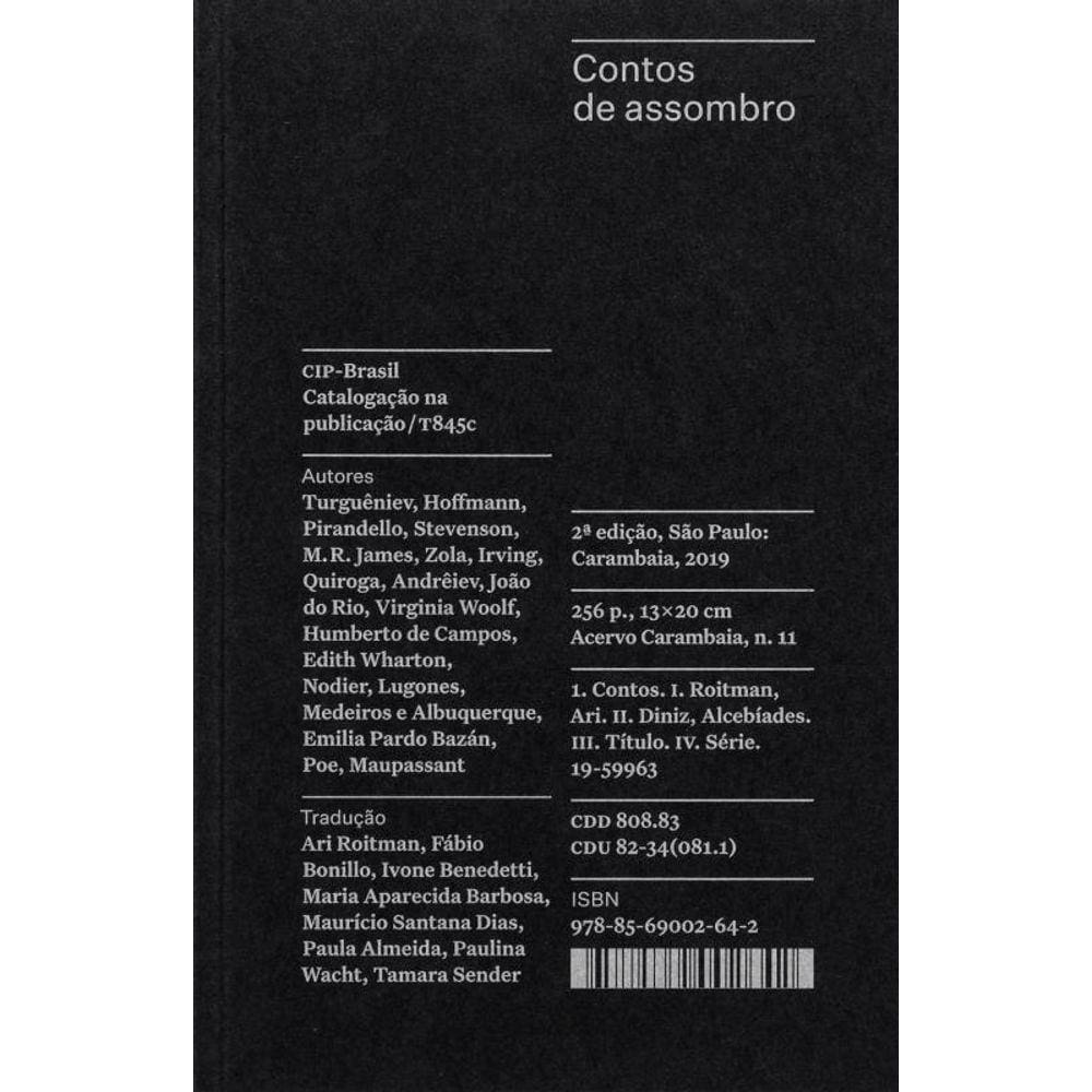 Contos de assombro - Coleção Acervo