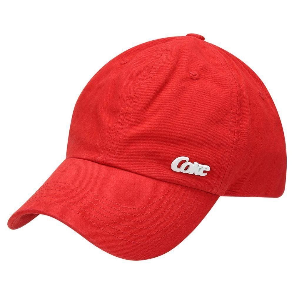 Boné Coca-cola Coke Metal Frente Esquerda Multies Vermelho