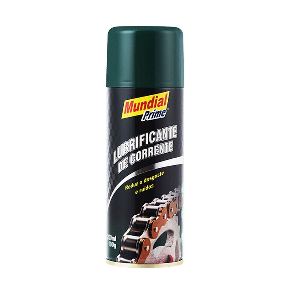 Lubrificante de Correntes Spray 200ml Mundial - Mundial Prime