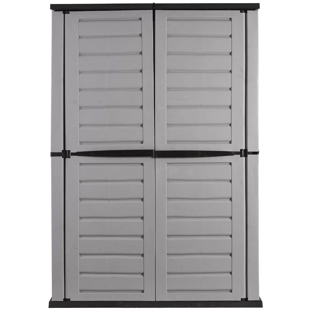 Abrigo para Jardim 89x151x220cm Cinza Rimax