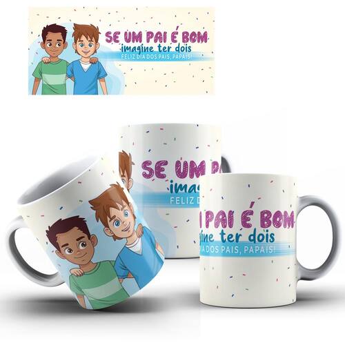 Caneca de Porcelana Presente 325ml Se | Extra Caneca de Porcelana Presente 325ml Se | Extra