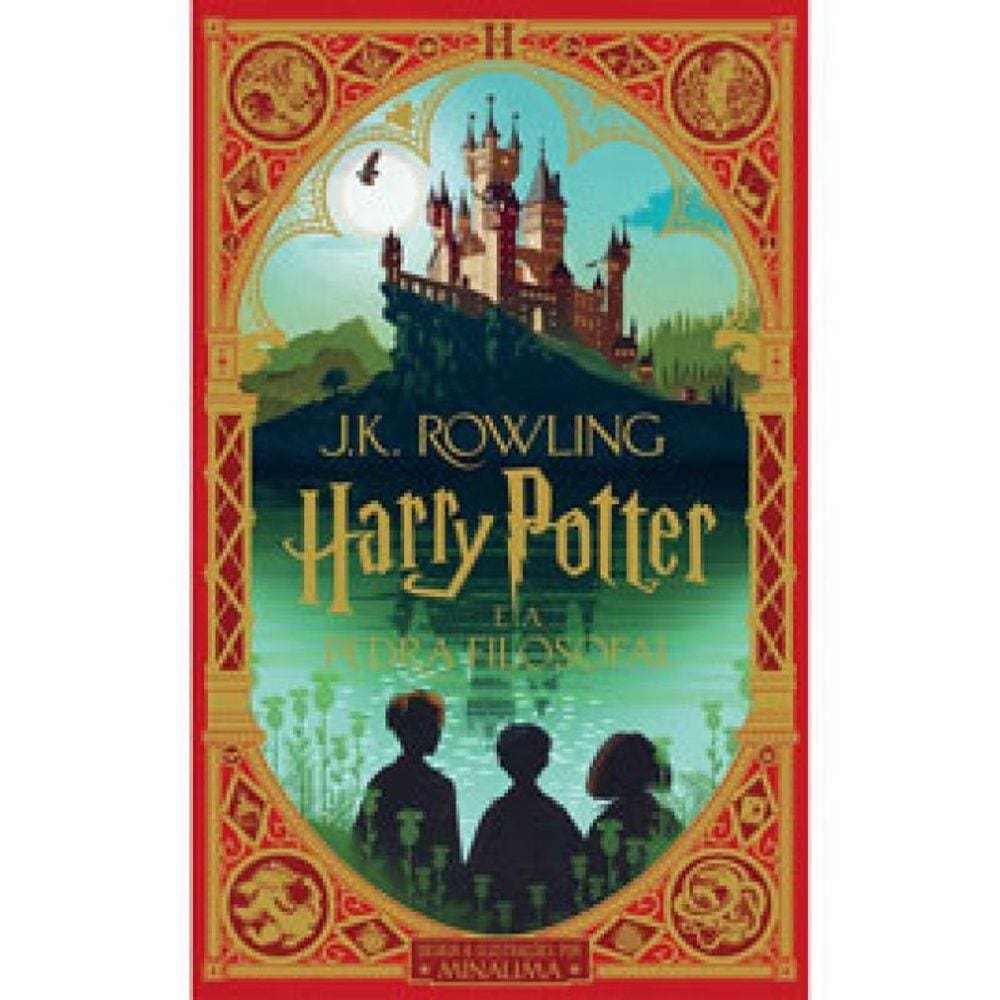 Harry Potter E A Pedra Filosofal (Ilustrado Por Minalima)