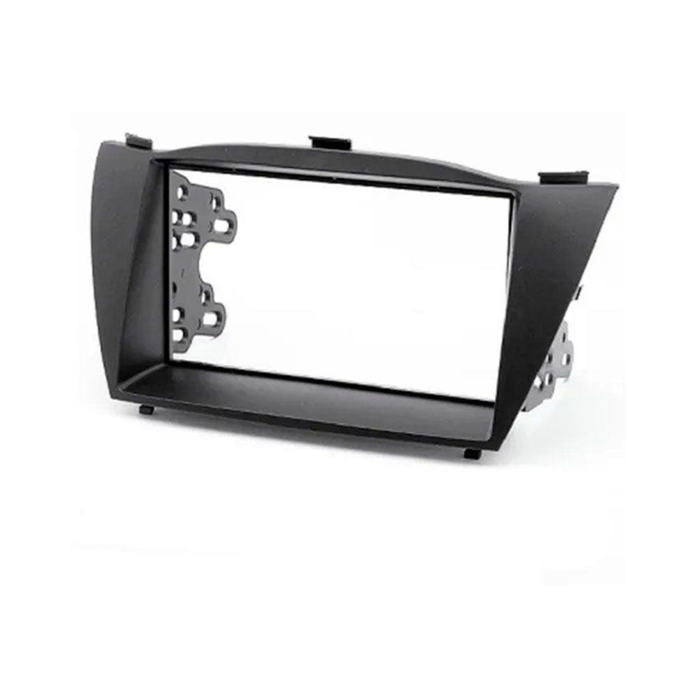 Moldura Painel 2DIN Multimidia MP5 Hyundai IX35 - Preta