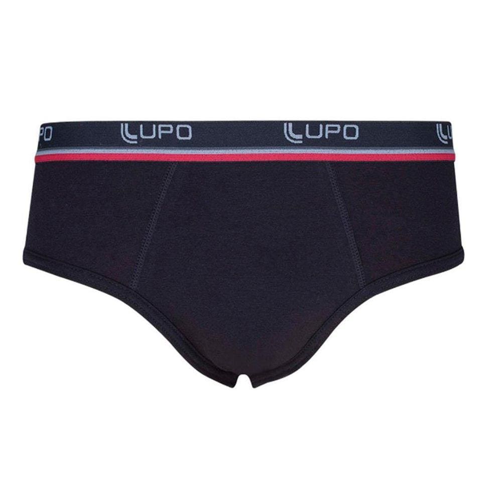 Cueca Lupo Slip 524-002 Cós Elástico Algodão Anatômica