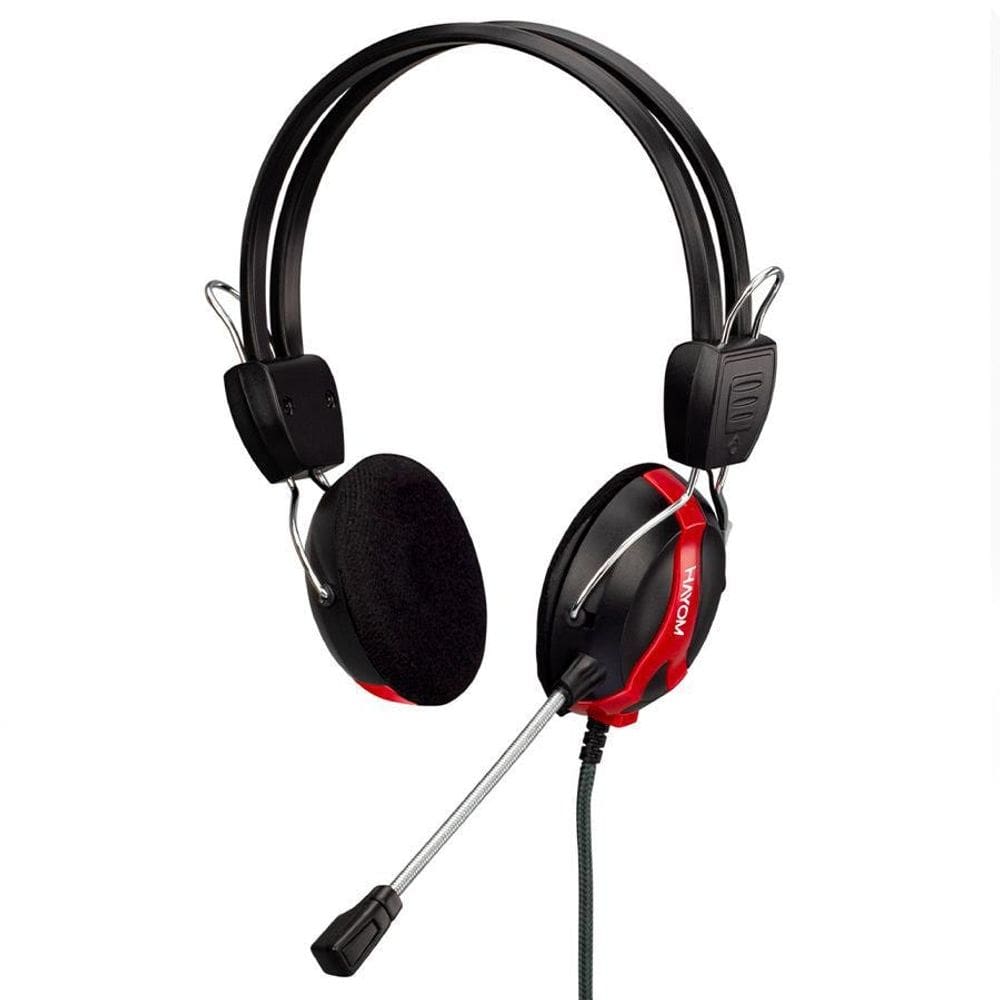 Headset Office Fone 2 P2 3,5Mm Cabo 2,2M - Hf2209 Hayom
