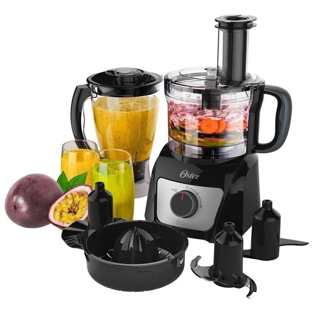 Kit multiprocessador e liquidificador 7 em 1 oster | Extra