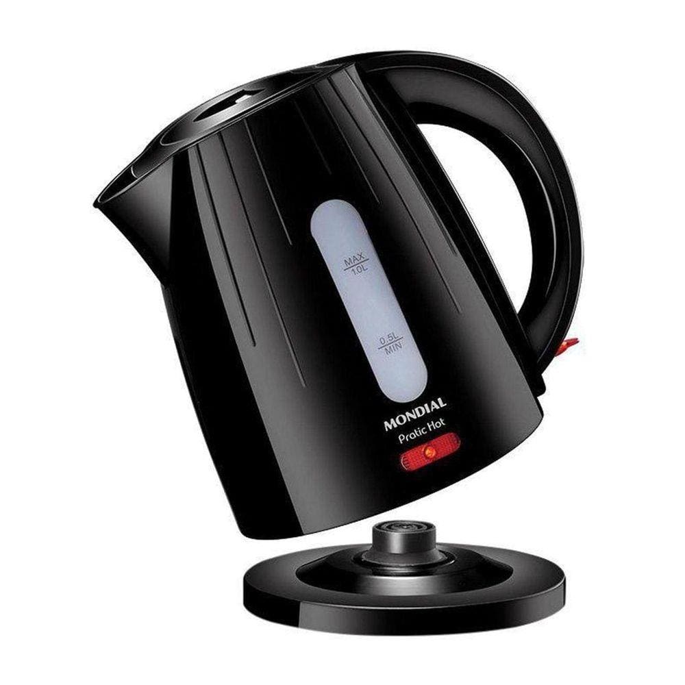 Chaleira Elétrica Mondial Ce-07 Pratic Hot Cor Preto 220V 1L