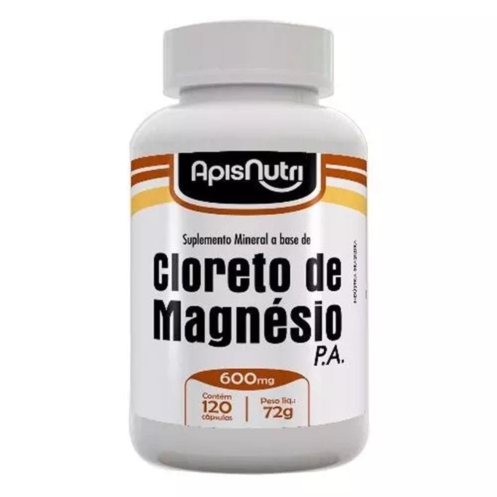 Cloreto de de Magnesio PA 120 capsulas 600 mg