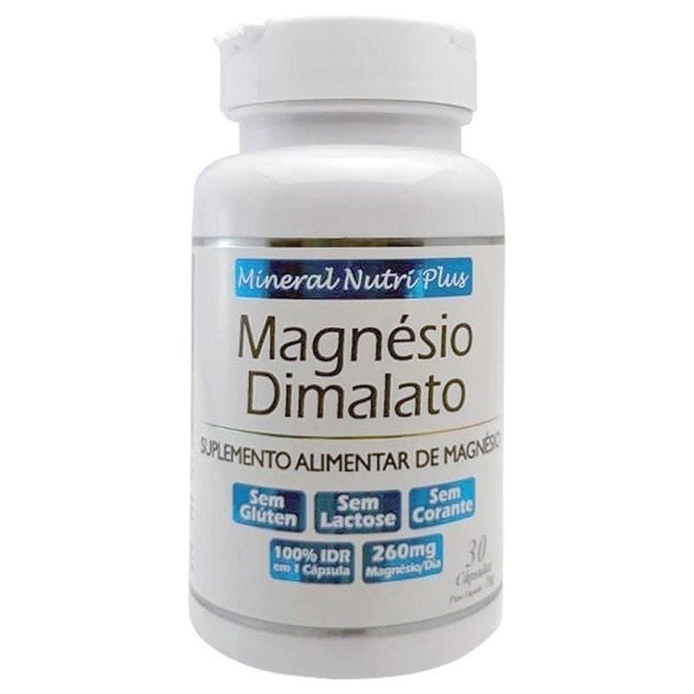 Magnésio Dimalato Mineral Nutri Plus Quelato