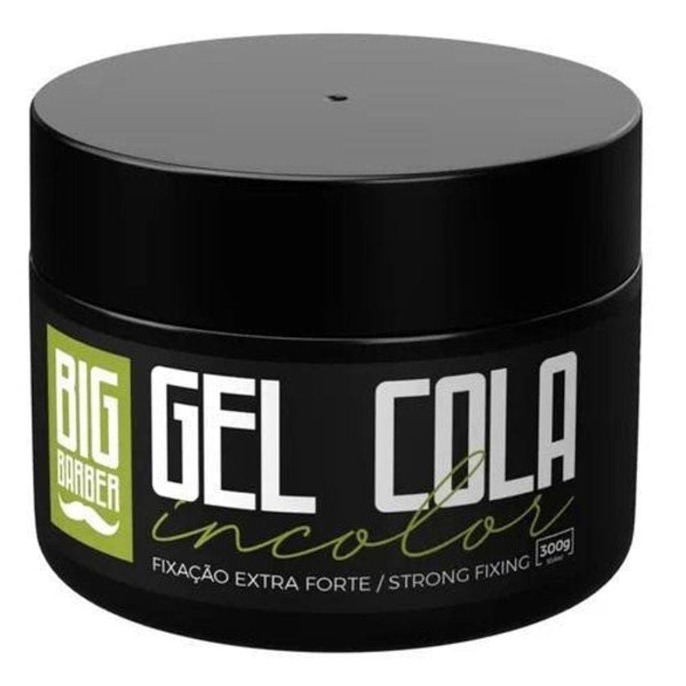 Gel Cola Big Barber 300G Exclusive Incolor Extra Forte