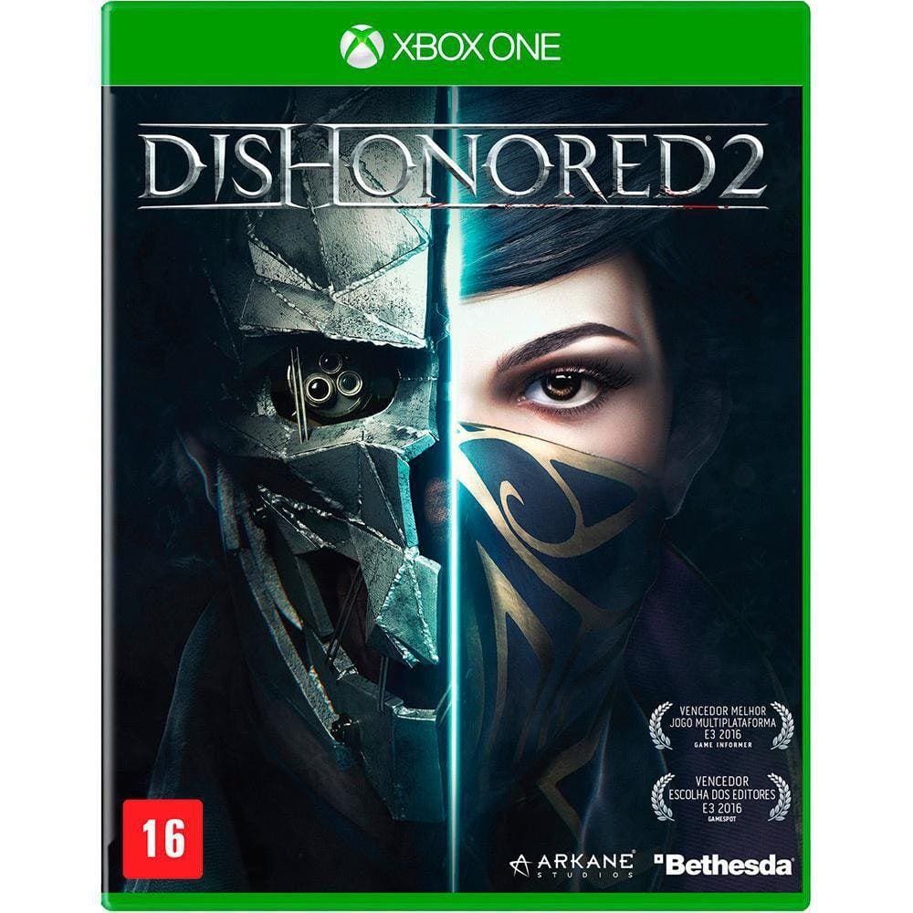 Jogo Mídia Física Dishonored 2 Bethesda Legítimo Xbox One