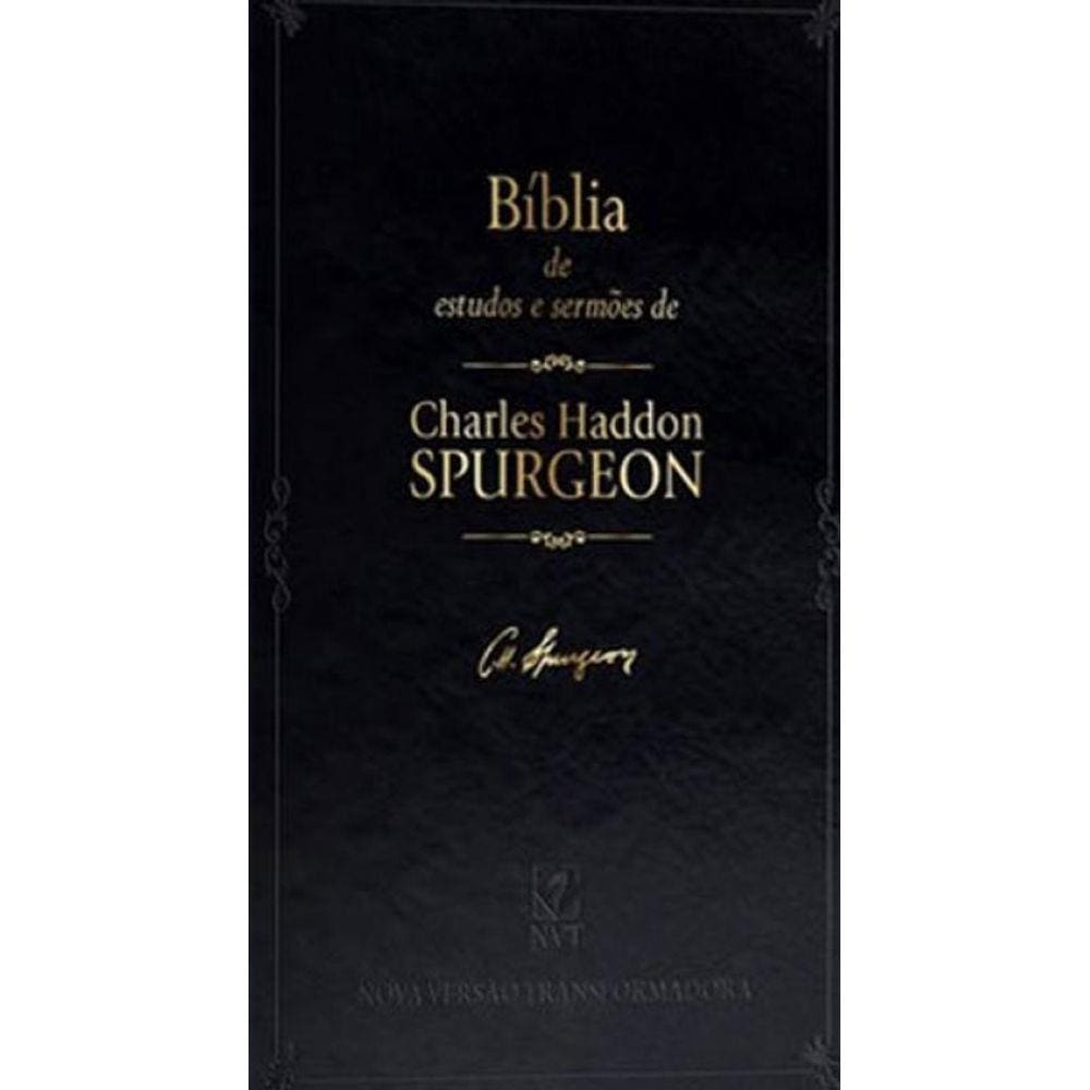 Biblia De Estudos E Sermoes De C. H. Spurgeon