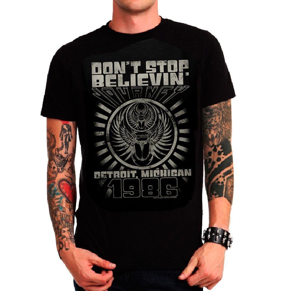 Camiseta camisa Journey banda Rock Clássico hard rock exclusiva