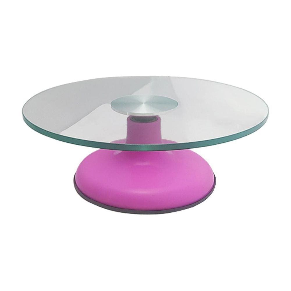 Bailarina Profissional De Vidro Rosa Pink Rolamento Duplo