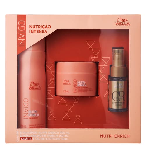 Kit Wella Professionals Invigo Nutri-Enrich Oil Reflections (3 Produtos) é ruim? Kit Wella Professionals Invigo Nutri-Enrich Oil Reflections (3 Produtos) é boa?