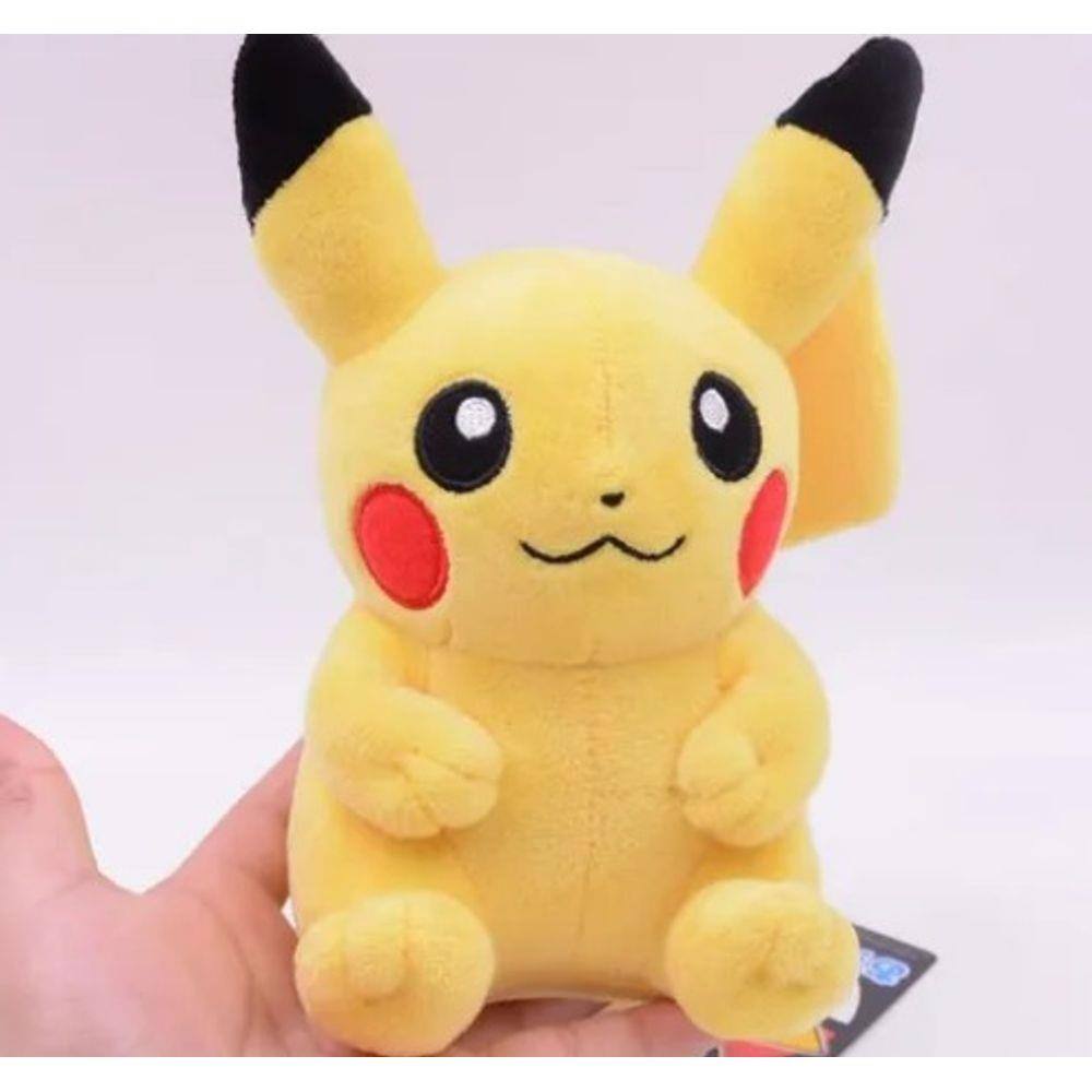 Eevee Pikachu Pelúcia Original Pokémon Center 16/20cm Unidad