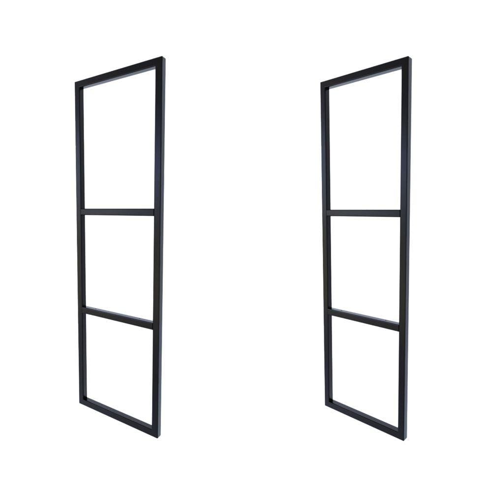 2 Suportes Prateleira Tripla Estilo Industrial Parede Teto