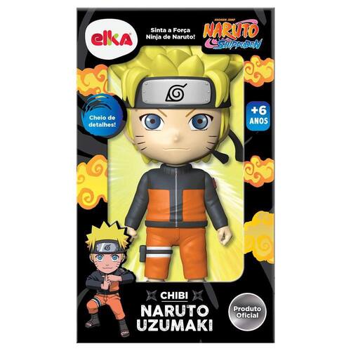 Boneco Naruto Uzumazi Chibi - Naruto Shippuden