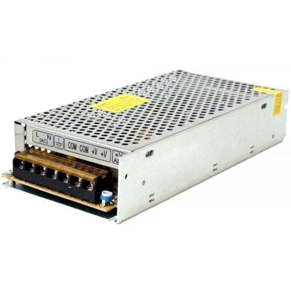 Fonte Colmeia Chaveada Bivolt CFTV 12v / 10A