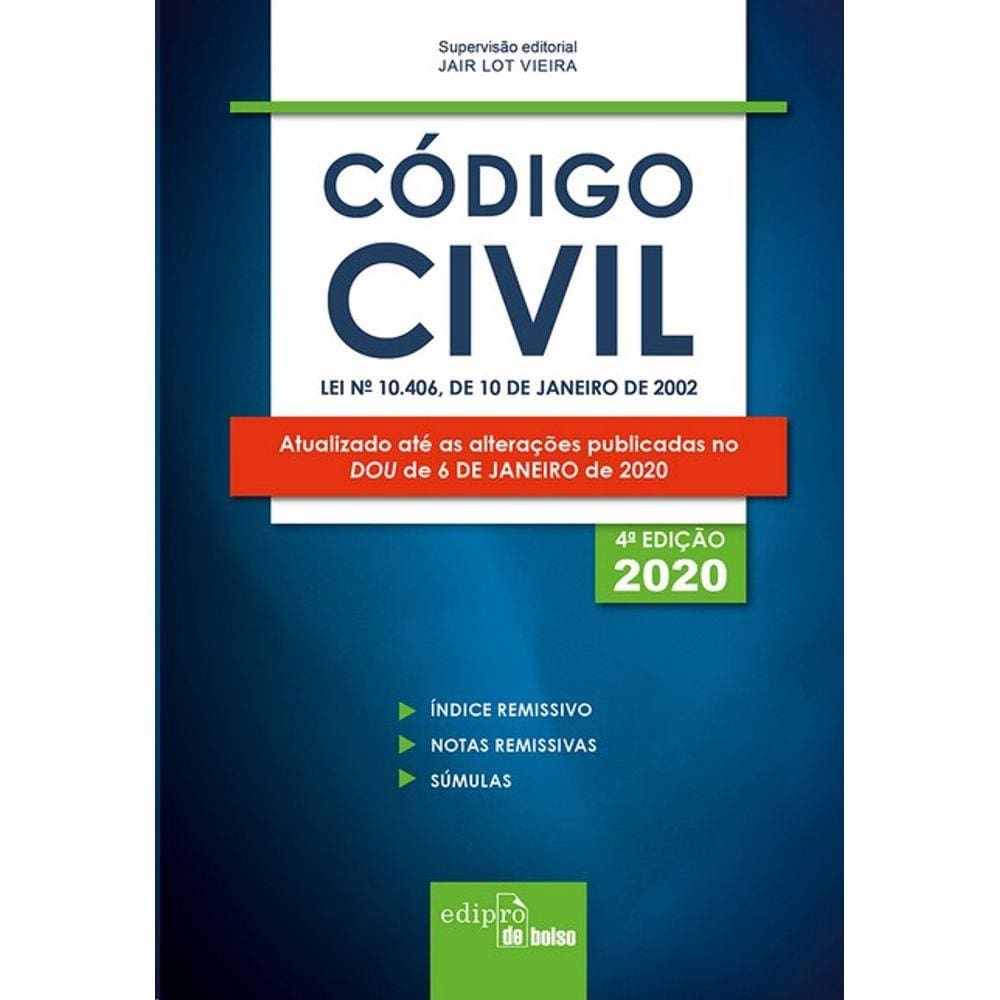 Código Civil 2020 - Mini