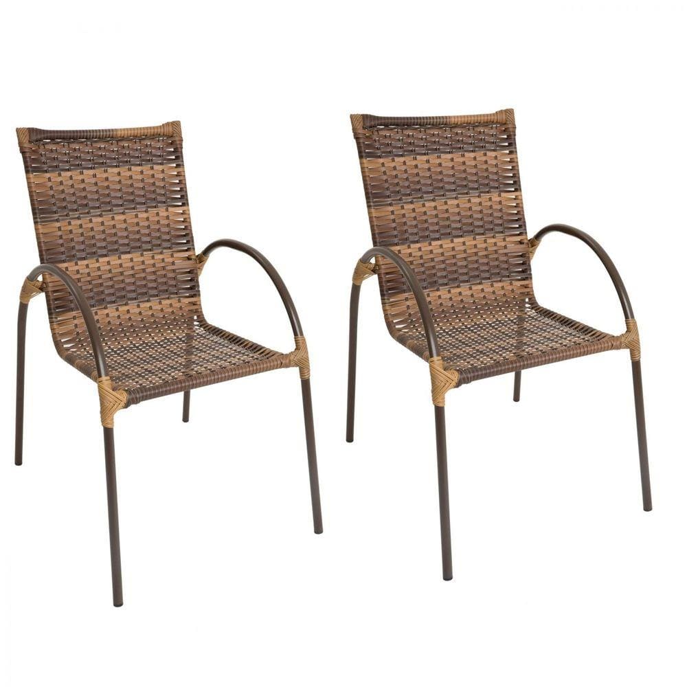 kit 2 Cadeiras Solano Pop 1 Lug. Art & Luxo Móveis Carvalho