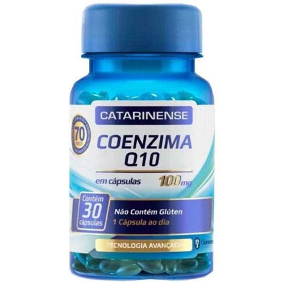 Coenzima Catarinense Q10 100Mg 30 Cápsulas