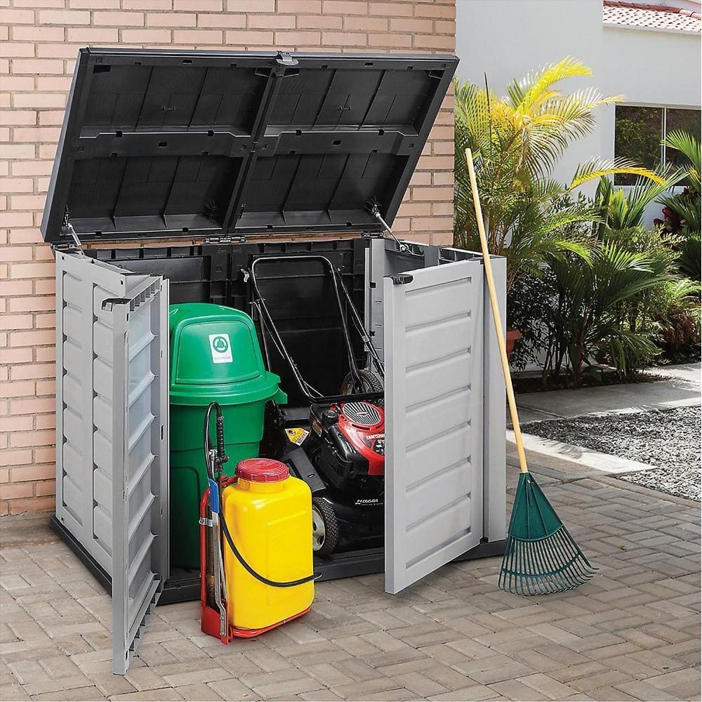 Organizador para jardim 116x158x90 cm Cinza Rimax