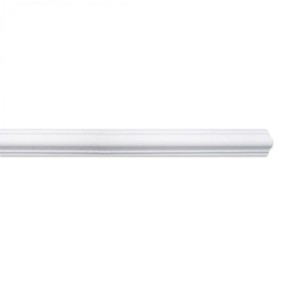 Roda Meio HD Cw10 Perfil de Poliestireno HomEstar - caixa com 6 m - Branca