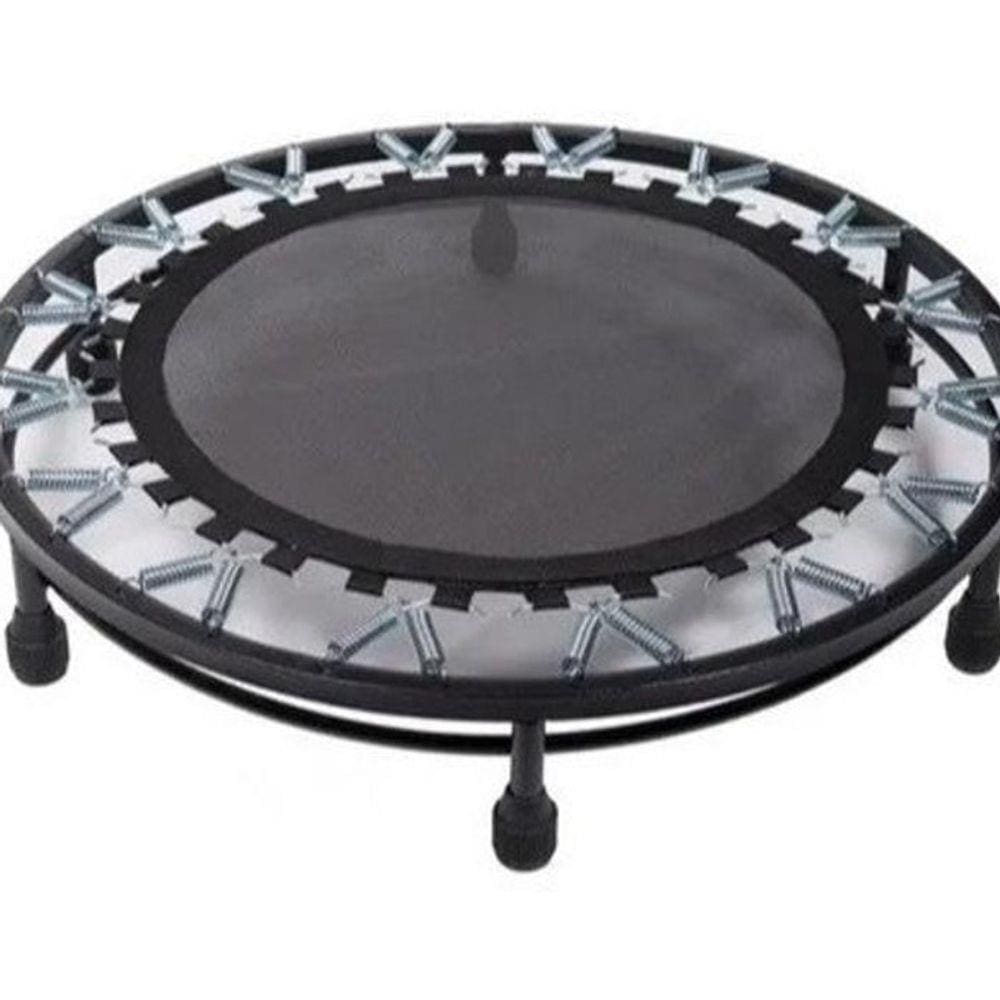 Cama Elástica Mini Jump 180Kg C/Reforço + Capa +