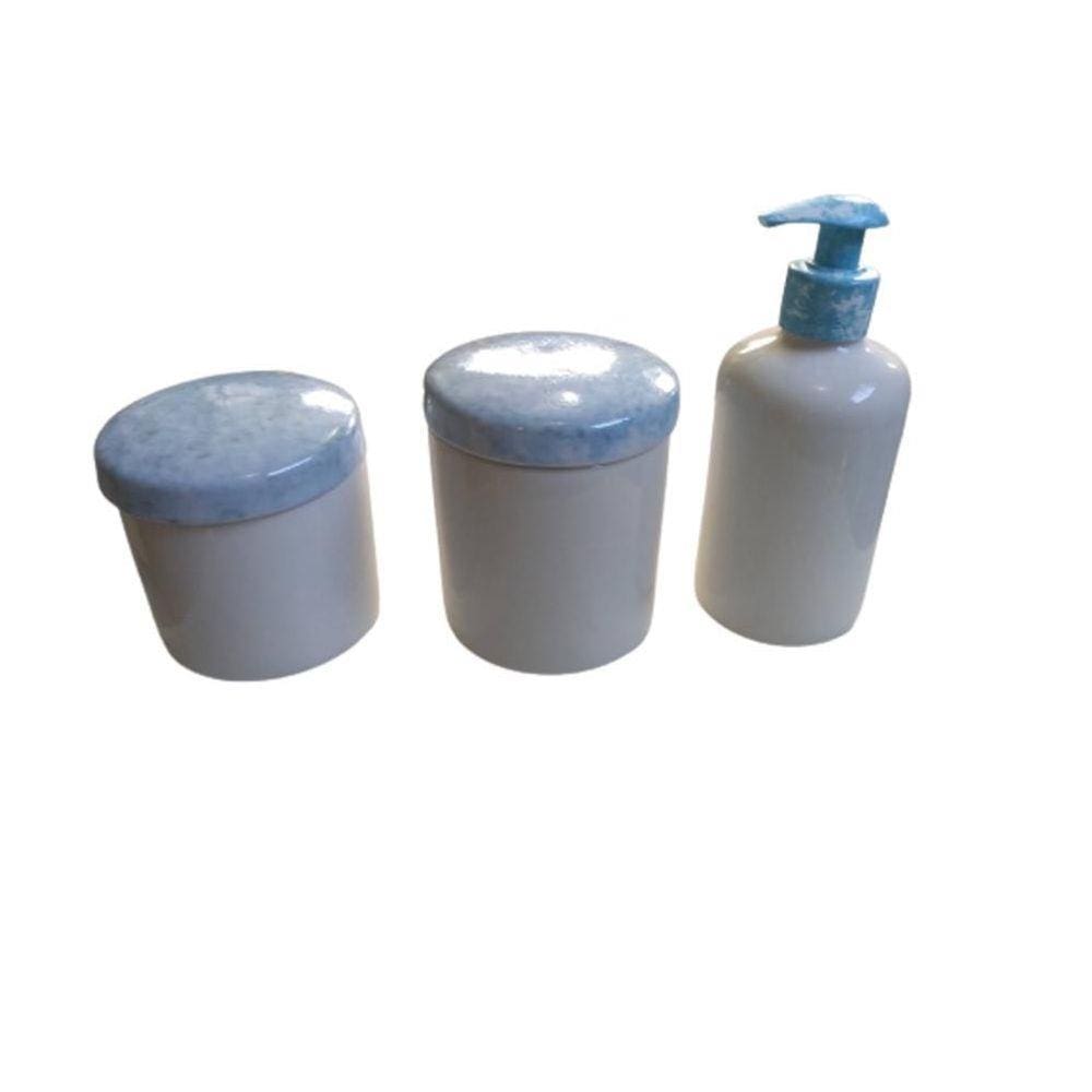 Kit Bebê 3 Peças Porcelana