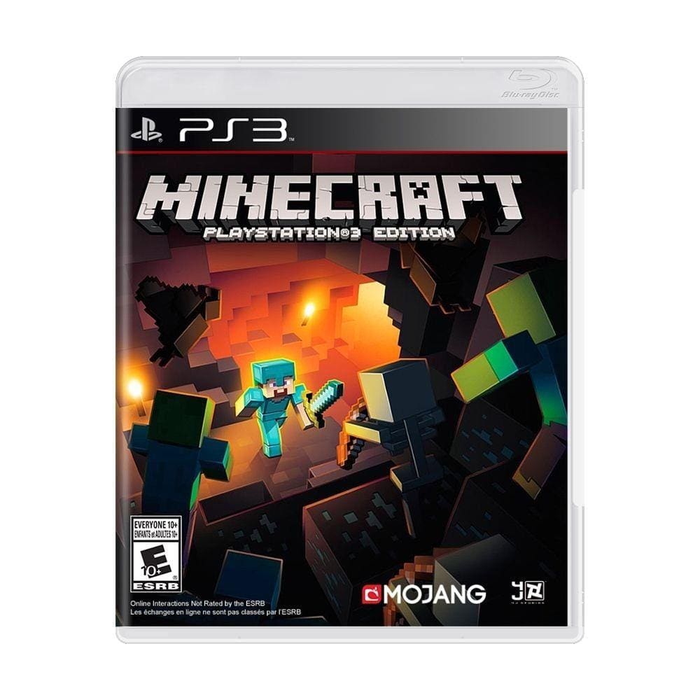 Jogo Minecraft Videogame 3 Edition Para Ps3