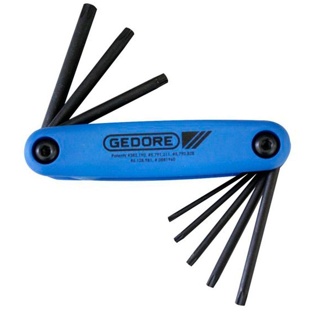 Jogo De Chaves Torx T9-T40 8 Peças Gedore 43Txscl-8