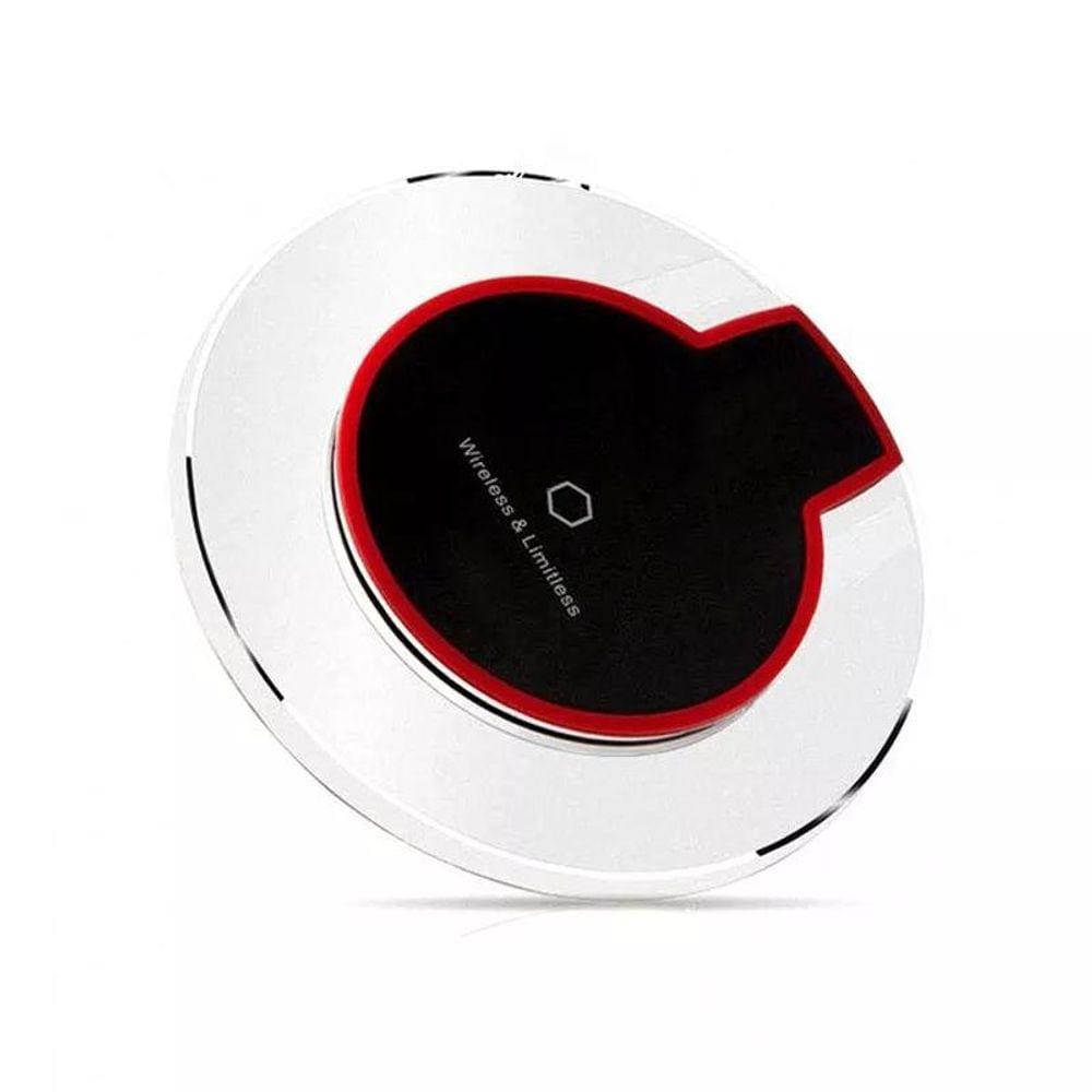 Carregador Celular Qi Wireless Sem Fio Sem Preto