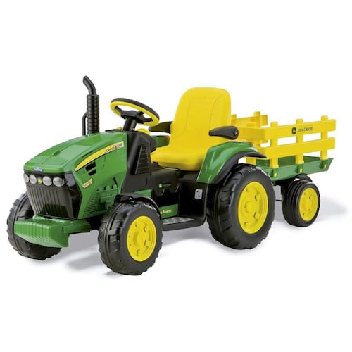 imagem-Trator Elétrico John Deere Ground Force 12Volts - Peg-Pérego