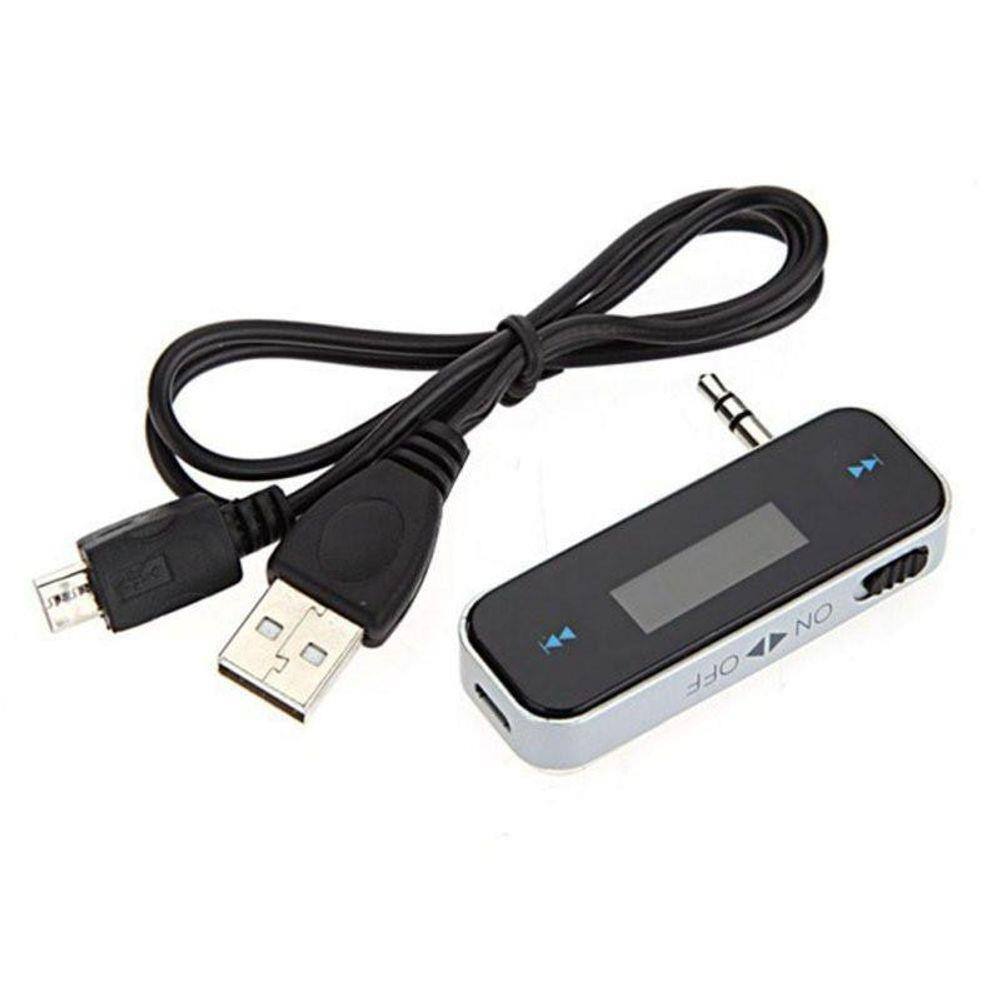 Transmissor De Fm Portatil Para Celular Notbook Pc Audio Tv