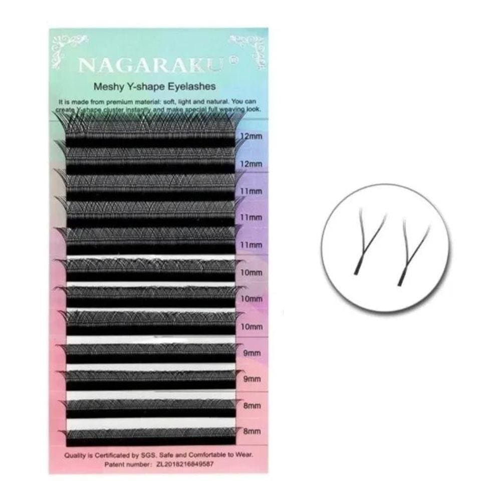 Cílios Y Nagaraku 0.07 Mix - Curvatura D