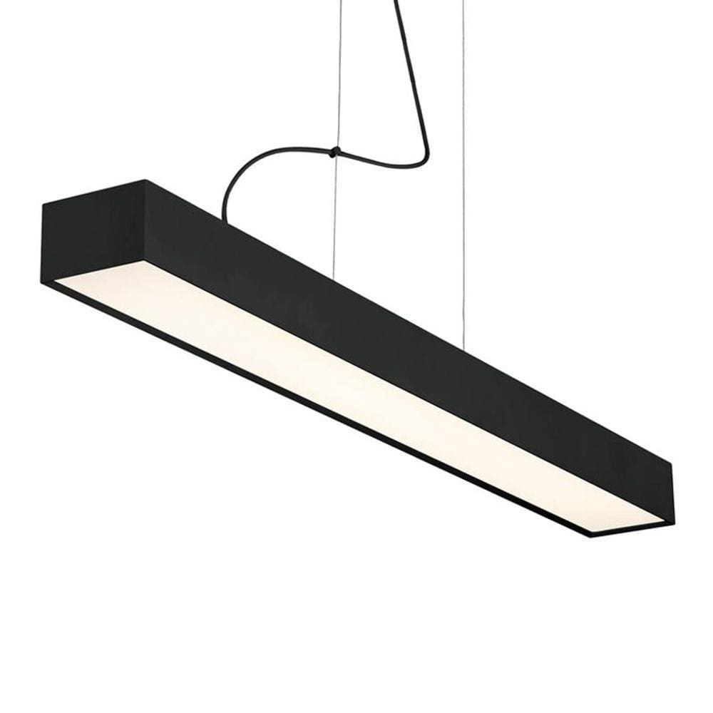 Lustre Pendente Newline Sobrepor III IN40336 G13 Bivolt Preto