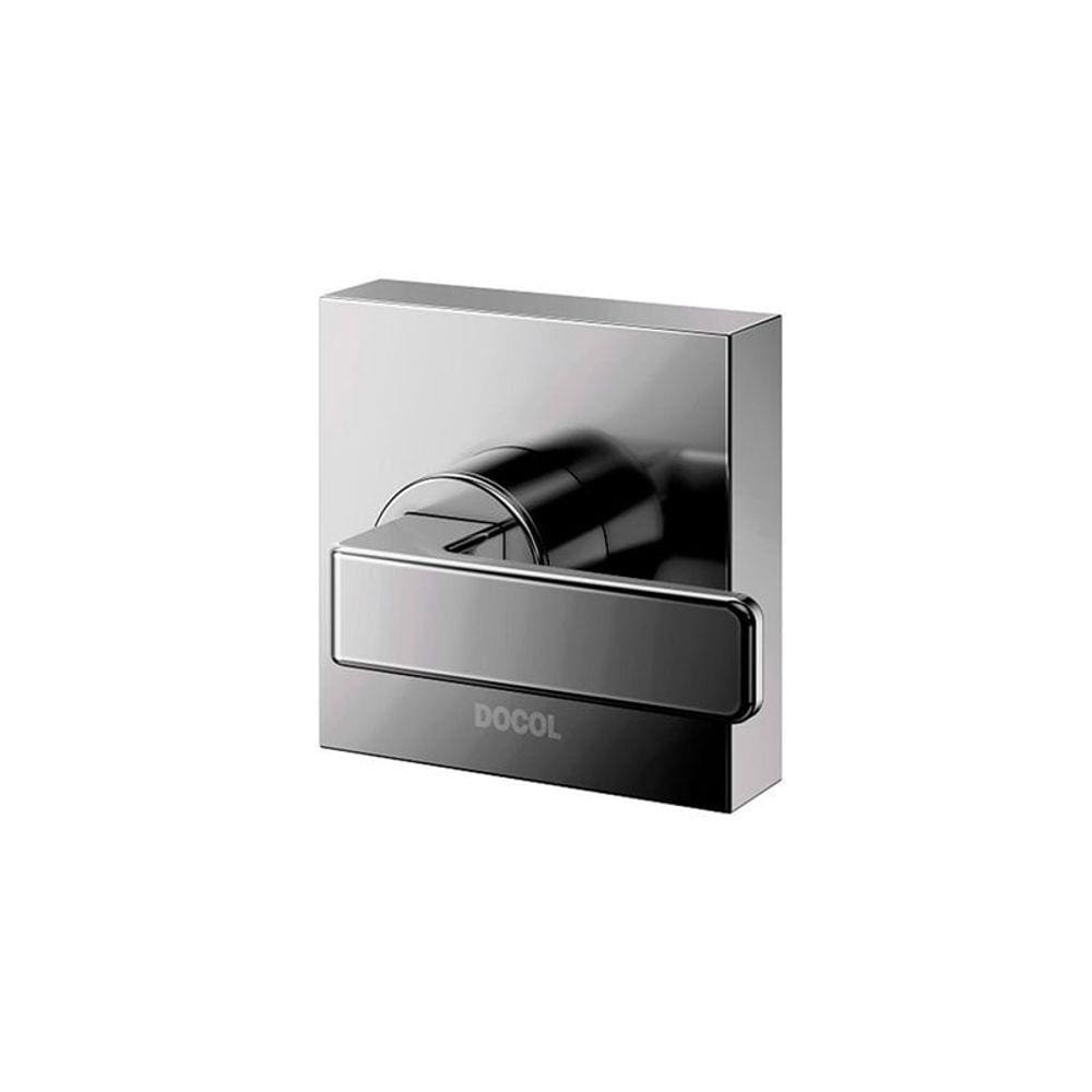 Acabamento para Registro Docol Stillo 823948 DocolBase 1/2”, 3/4” e 1” Grafite Polido