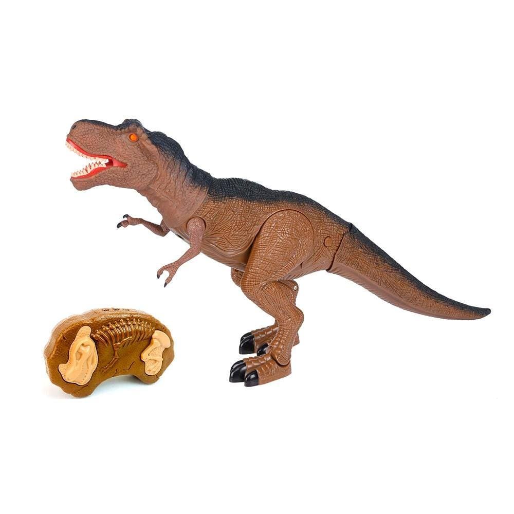 Brinquedo Dinossauro T-rex Jurassic World Controle Remoto