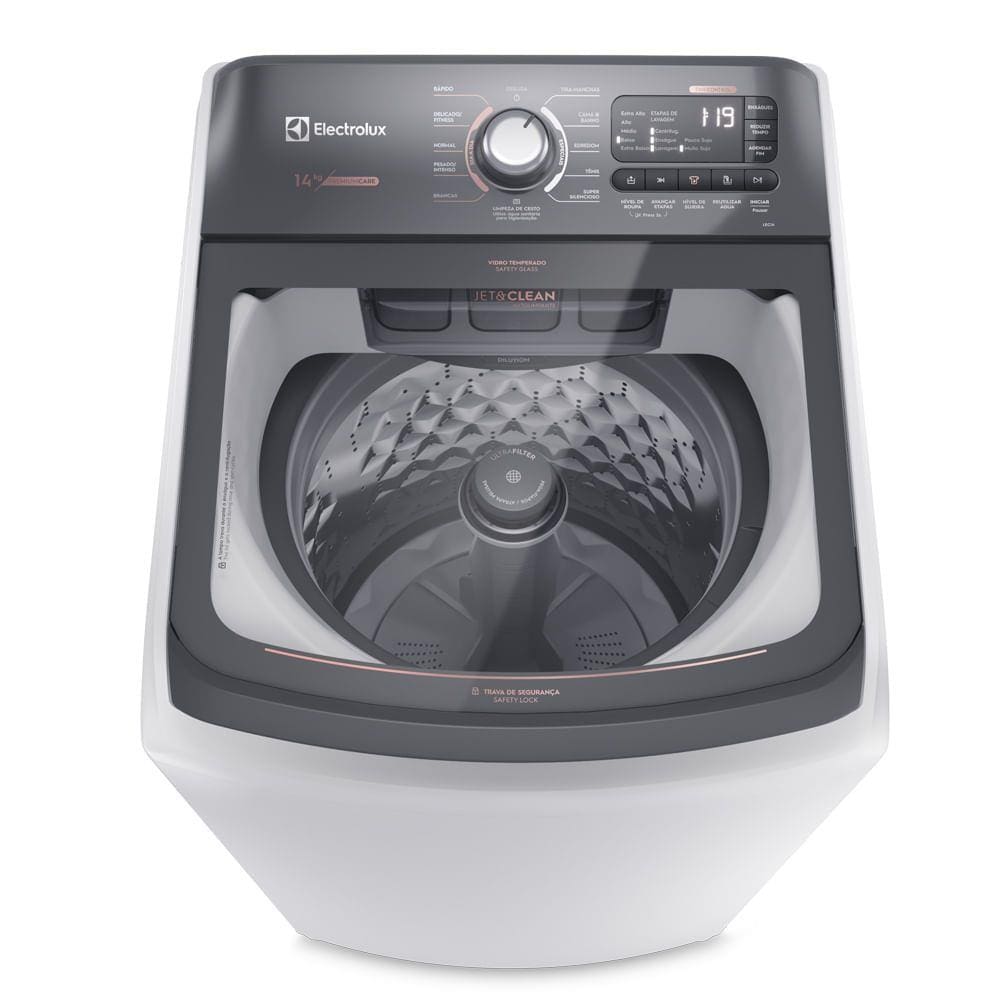 Máquina de Lavar 14kg Electrolux Premium Care | Extra