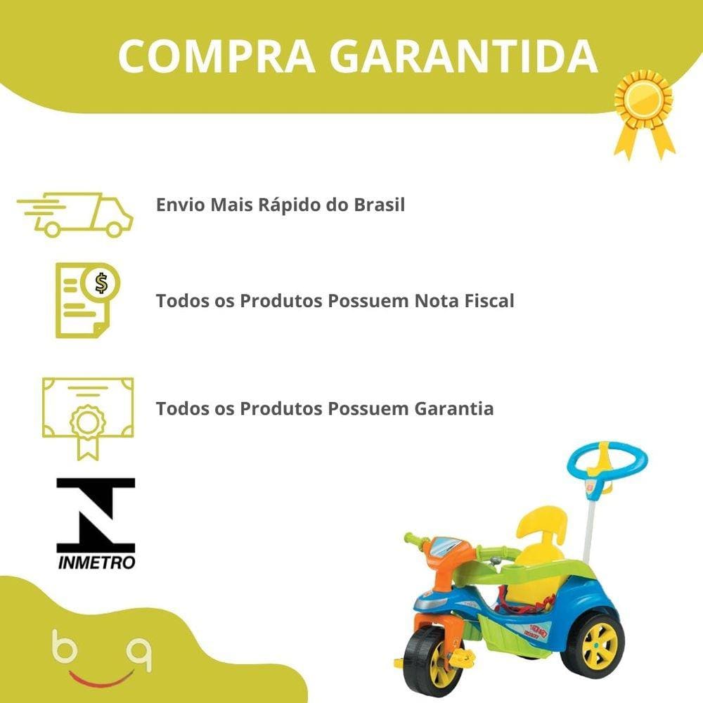 Triciclo Baby Trike Evolution Com Cinto De Segurança