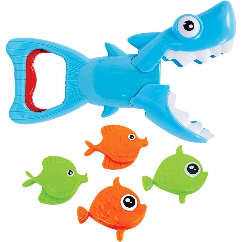 Tubarao Pega Peixinhos - Brinquedo De Banho - Buba
