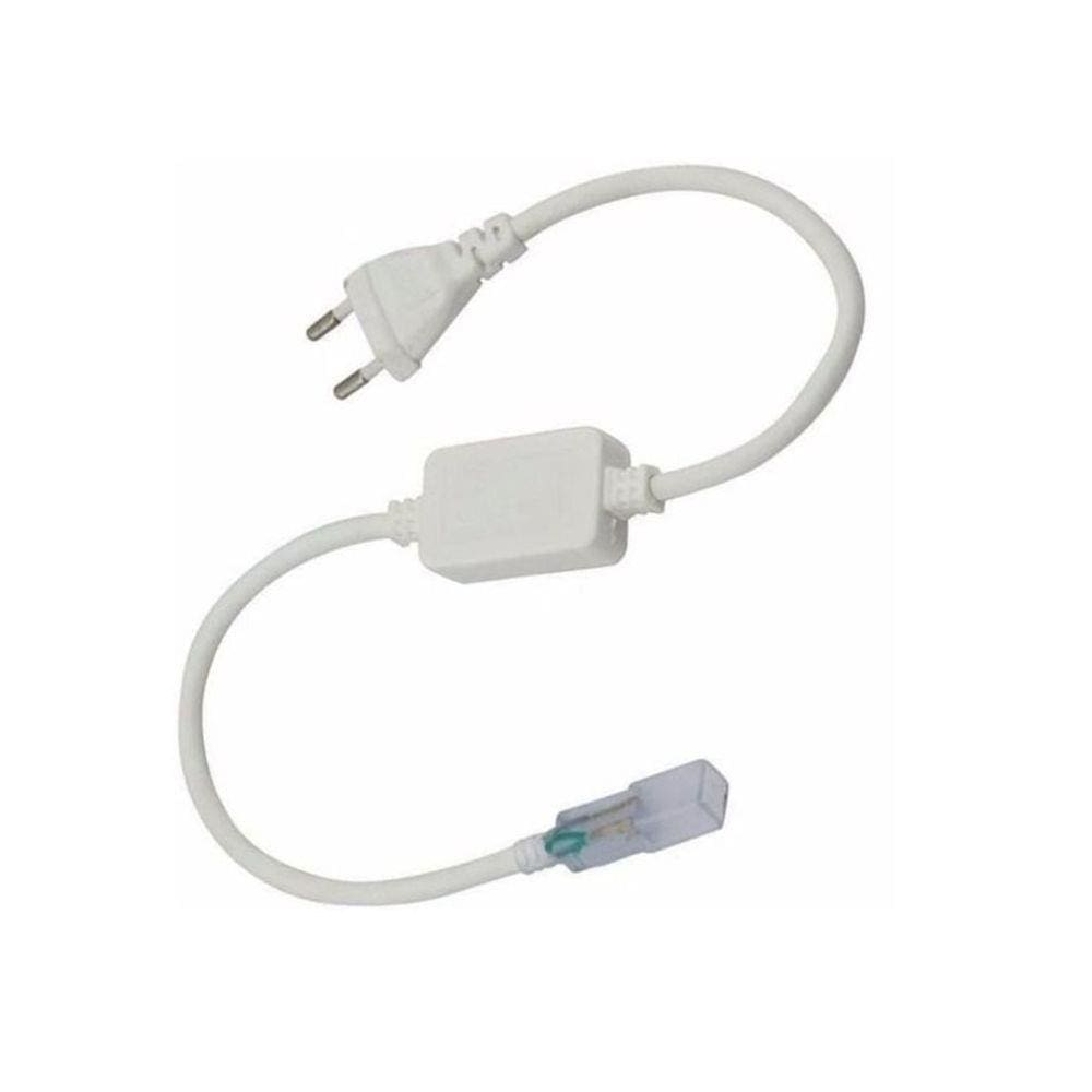 Conector Bivolt para Fita LED RGB 110v ou 220v Com botão