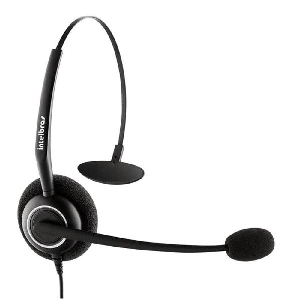 Fone Headset Conector Rj9 Chs 55 - 4012145, Intelbras Intelbras