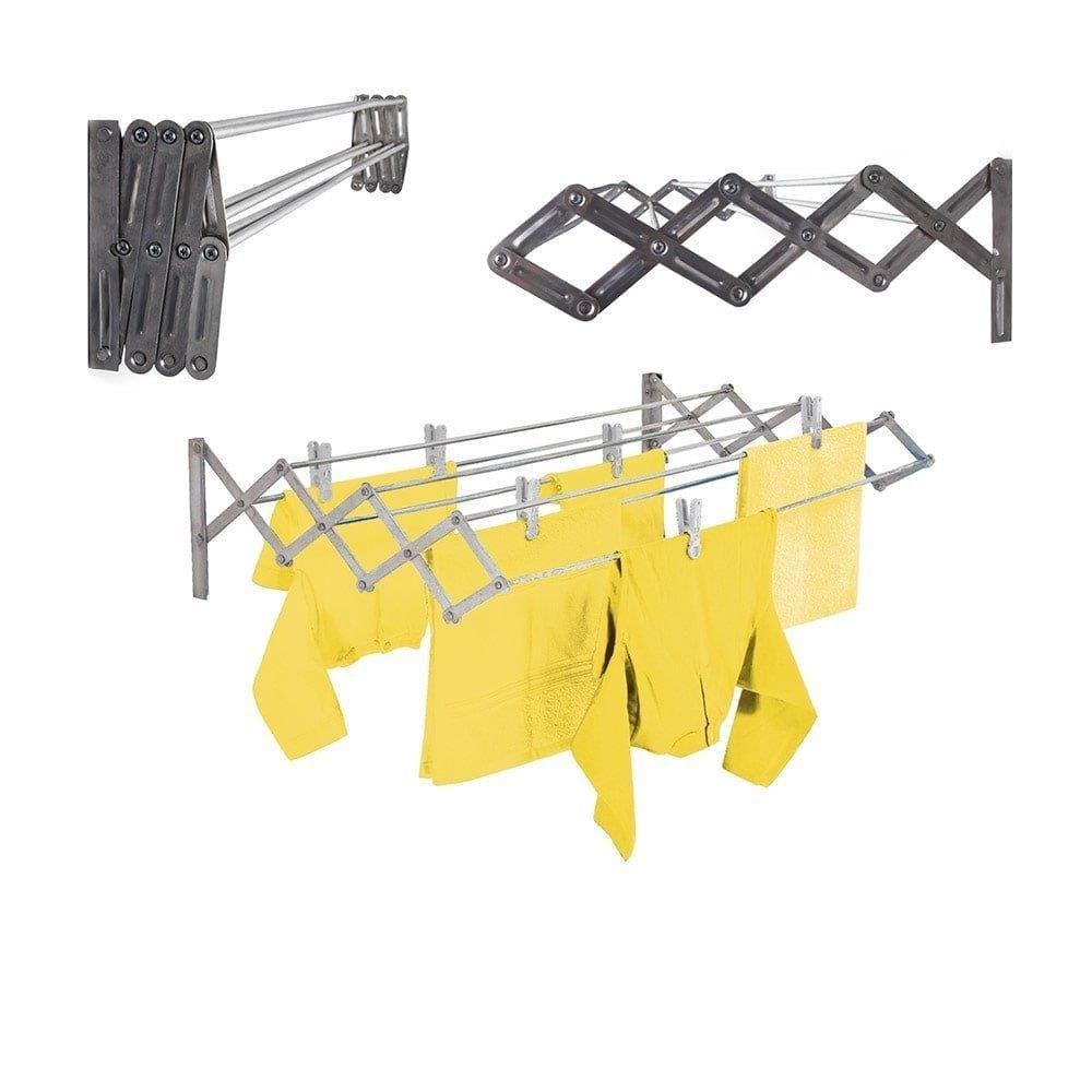 Varal Sanfonado Mor 42x100cm Alumínio