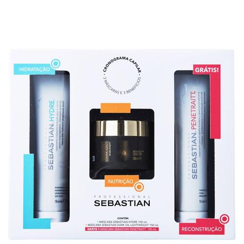 Kit Sebastian Professional Dark Oil + Hydre + Penetraitt Mask (3 Produtos) é boa?