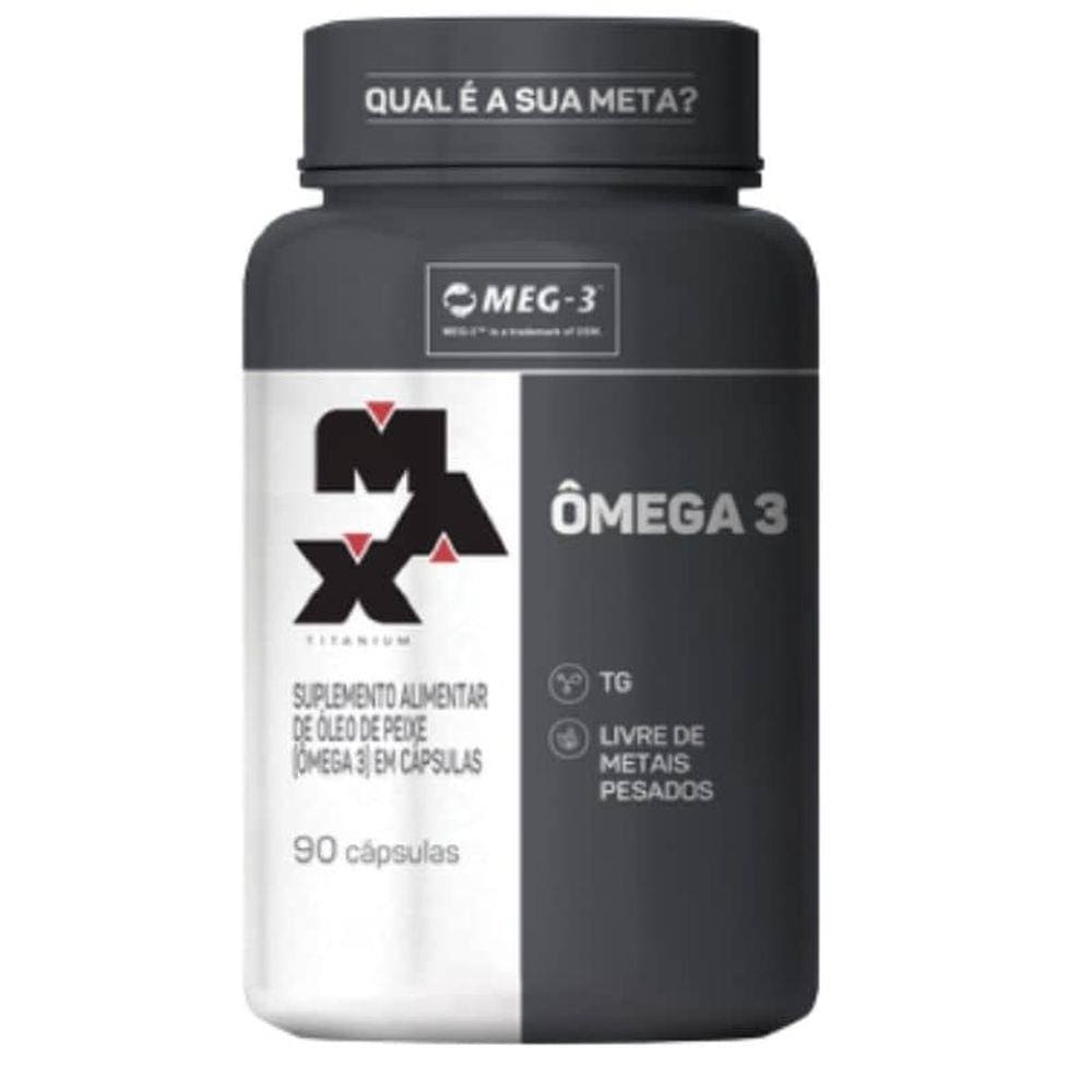 Ômega 3 (90 Caps) Max Titanium