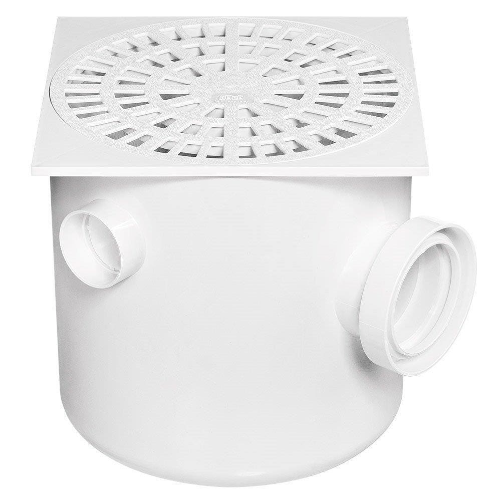 Caixa de Gordura Herc Grelha Quadrada 250 x 250 x 75/100mm